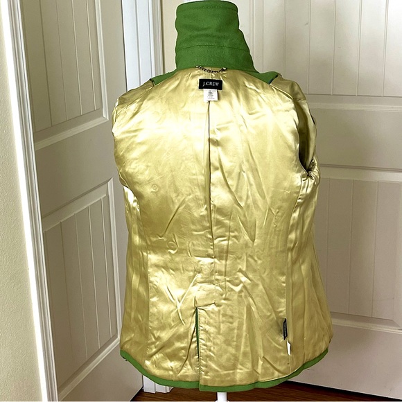 J. Crew Women’s Pea Coat Hotsell Size S Green Classic Preppy Timeless Winter - Picture 6 of 12